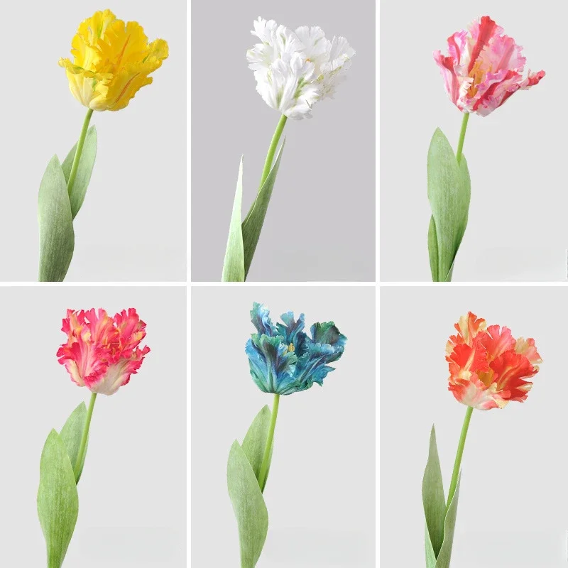 Plant Parenthood - Flor Artificial de tulipán y loro