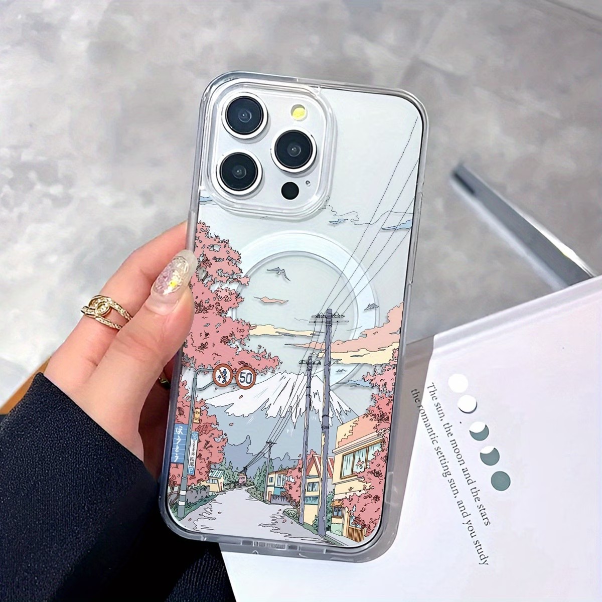 Funda de teléfono con patrón d - Plants X reseña y precio