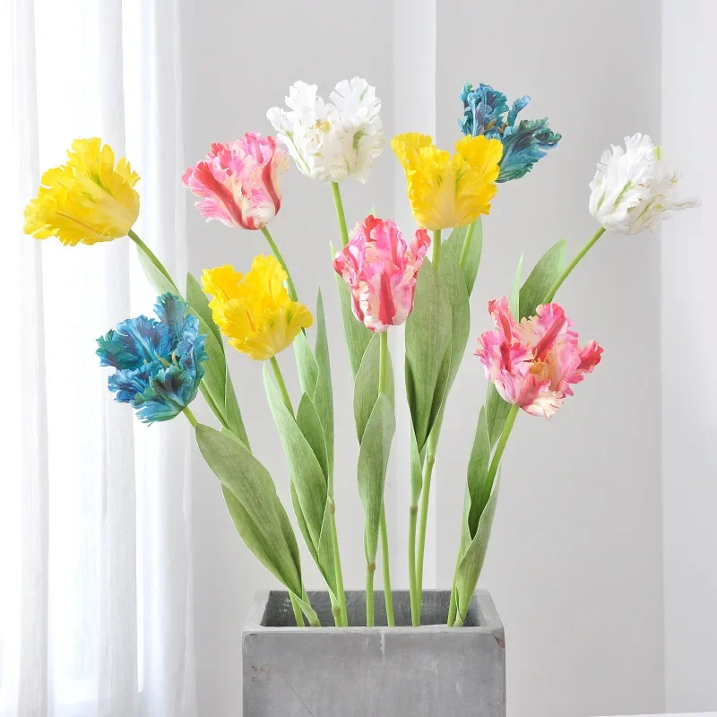 Flor Artificial de tulipán y l - Plant Parenthood reseña y precio